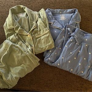 2 L.L. Bean Women's 2 pc Pajama sets cotton Size S